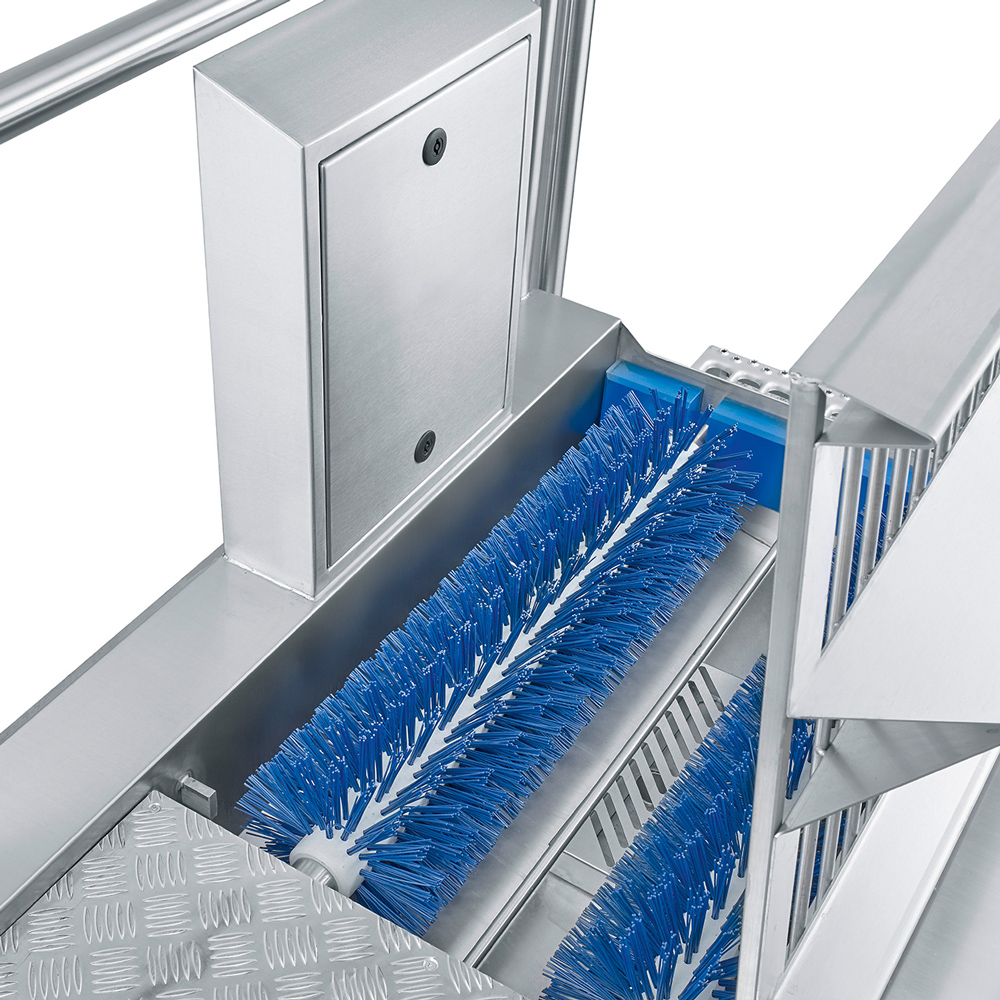 Sas d’hygiène : désinfection des mains, lavage des semelles, lavage des tiges - Image 2
