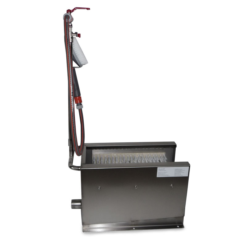 Nettoyage de bottes en acier inoxydable avec Bac de récupération - Image 3