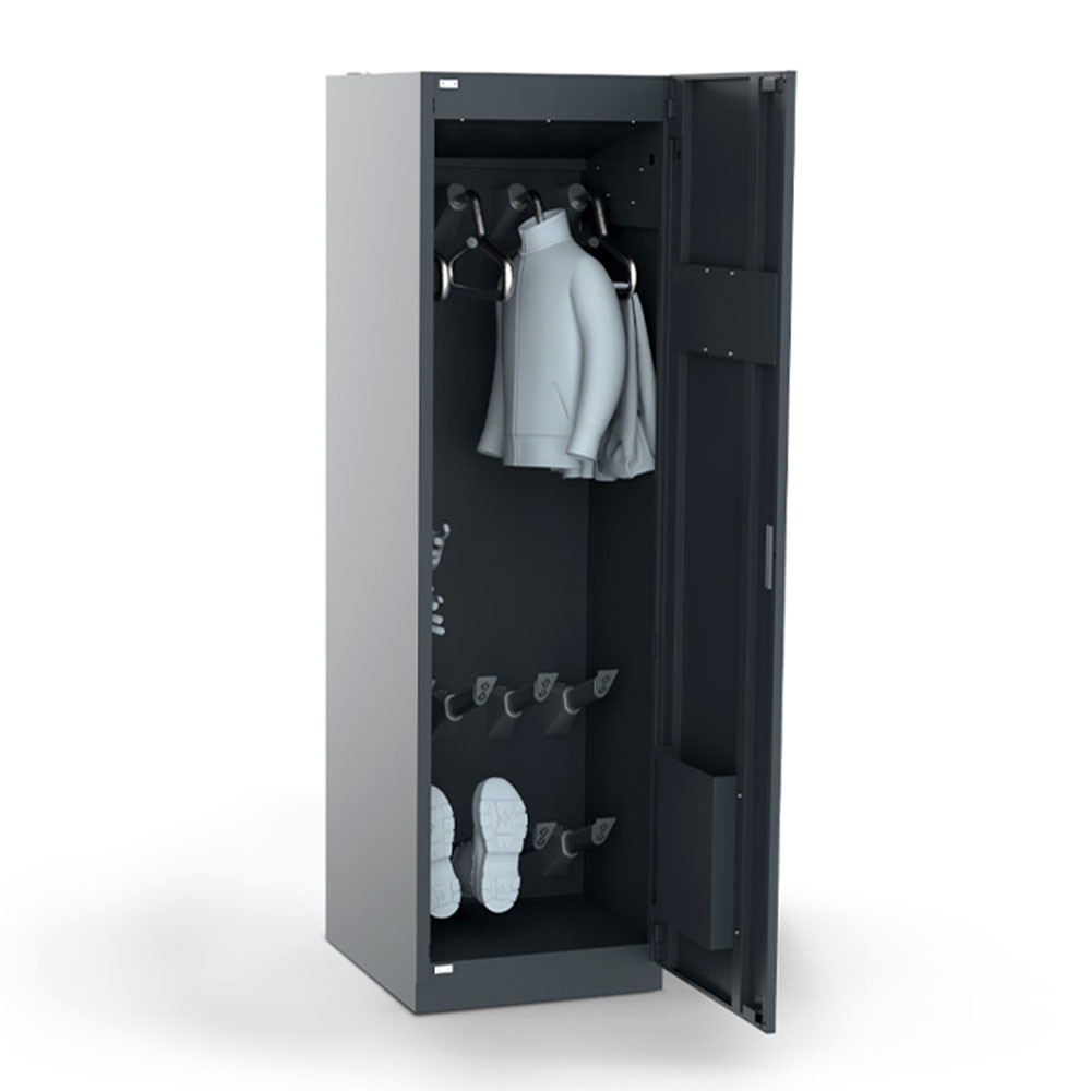 Armoire séchante pour vêtements de travail, 4 programmes de séchage par condensation