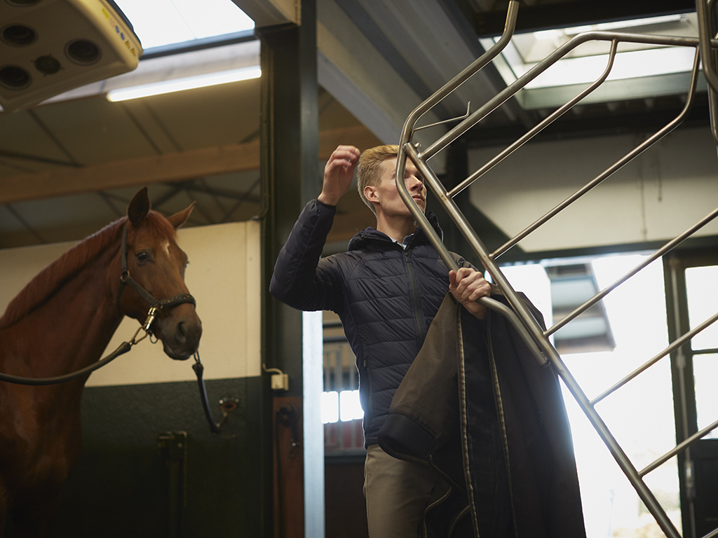 Séchoir pour couvertures de cheval Kompakt, lot de 4 pièces - Image 3