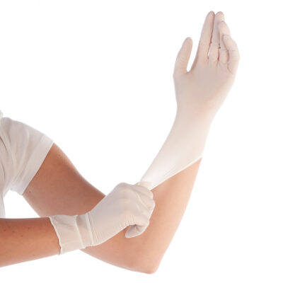 Gants à usage unique en nitrile, sans poudre, élastiques, 1 000 pièces