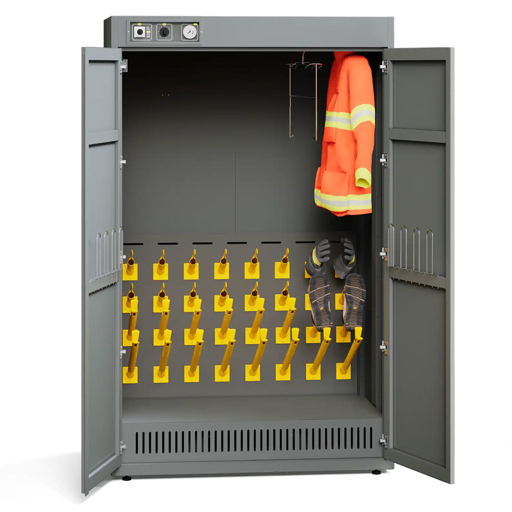 Armoire séchante à air chaud pour 8 vêtements de travail complets