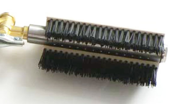 Barrette de brosses de rechange pour brosse de lavage manuel en acier inoxydable