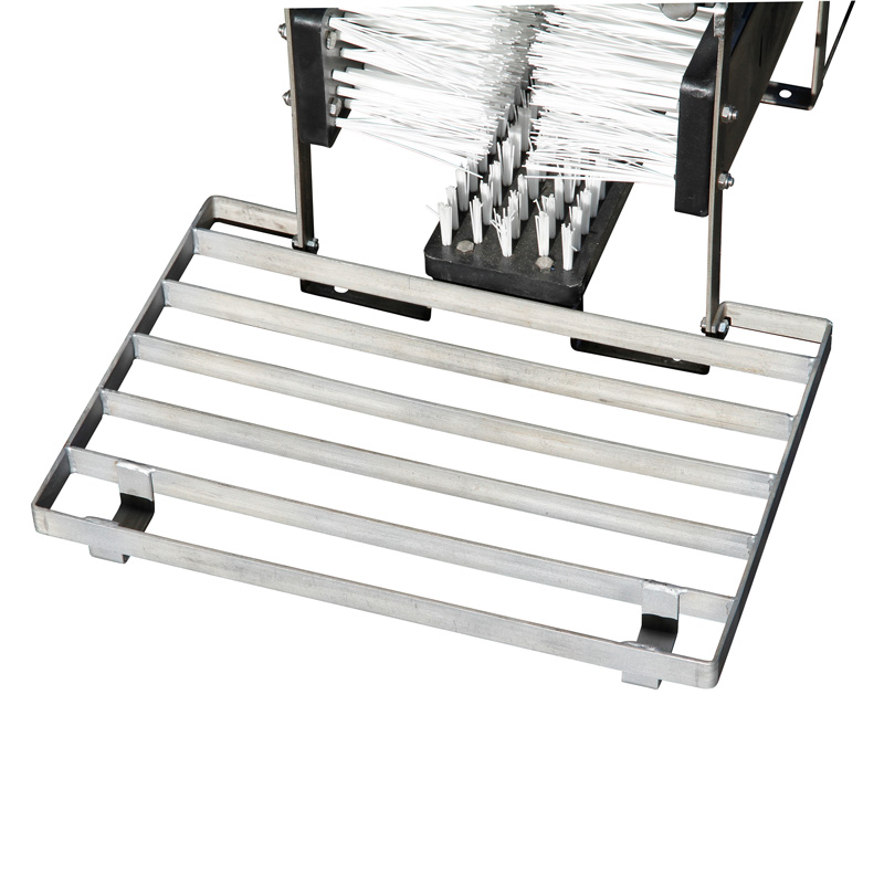 Grille de dépoussiérage pour nettoyeur de bottes