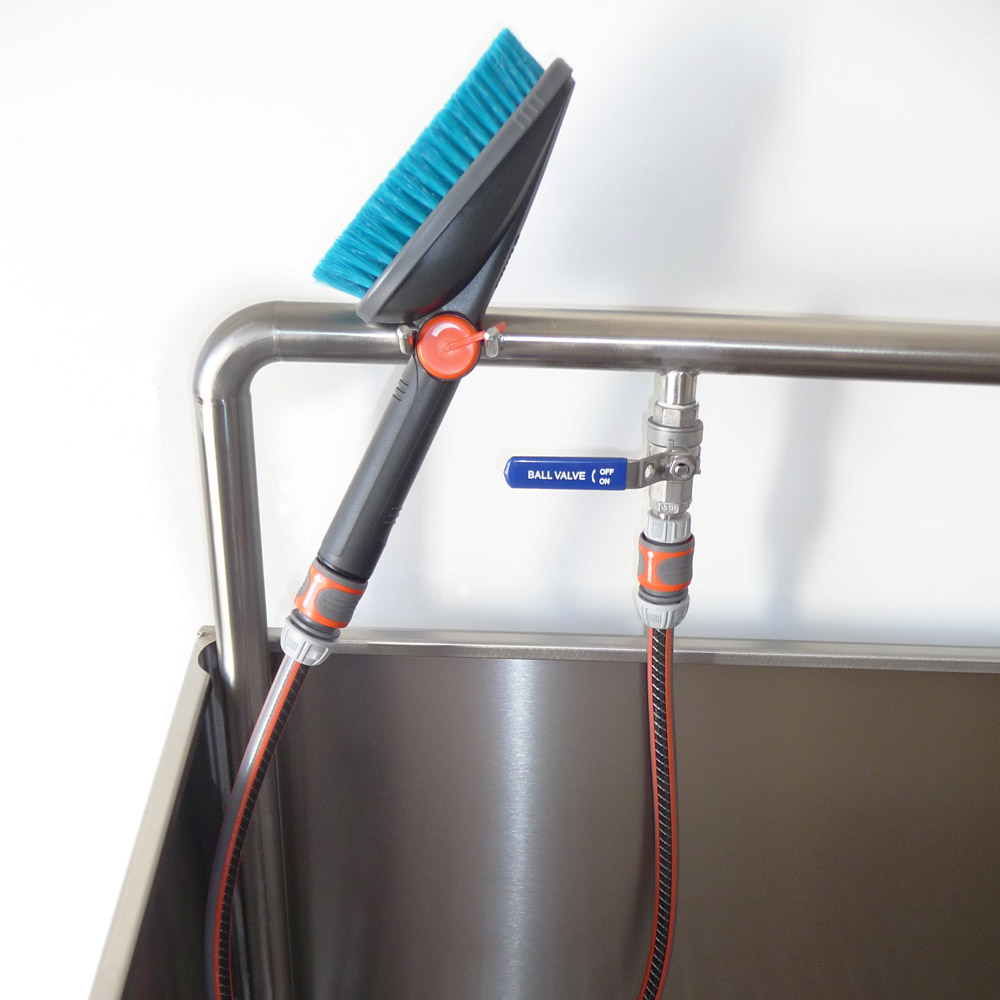 Nettoyage de bottes avec Bac de récupération des salissures - Image 6